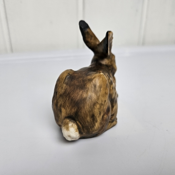 Vintage Goebel West Germany Rabbit and Bunny Porcelain Figurine - Picture 7 of 12